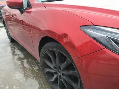 Mazda 6 Boyasız Göçük Düzeltme