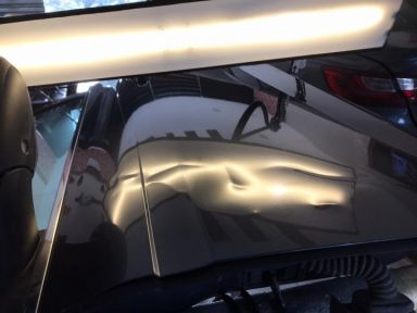 Renault Megane Sol Ön Kapı Boyasız Göçük Düzeltme